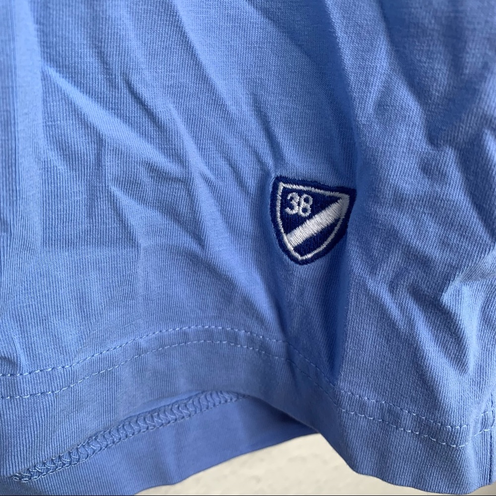 Cremieux Blue Tee Large F2 H15 - Picture 2 of 4